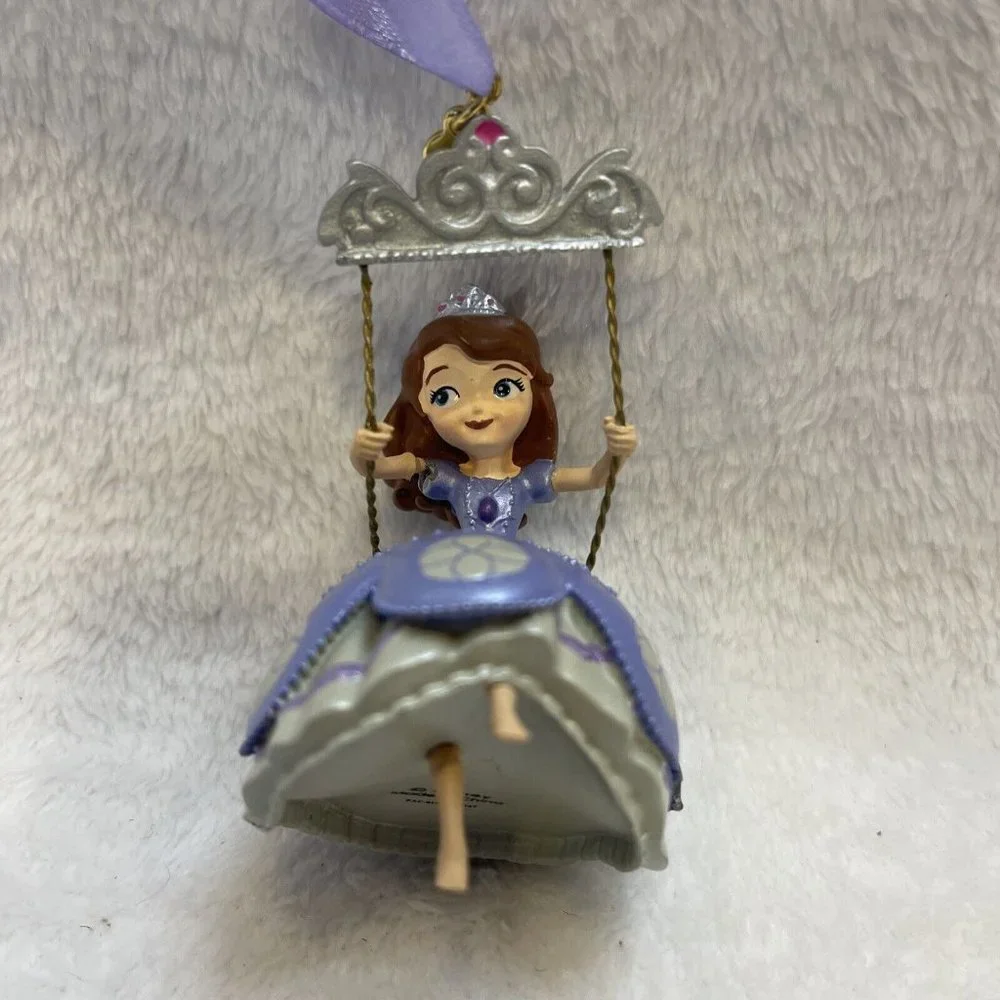 Disney Sophia the 1st 2015 Christmas Sketchbook Ornament Princess Swinging First